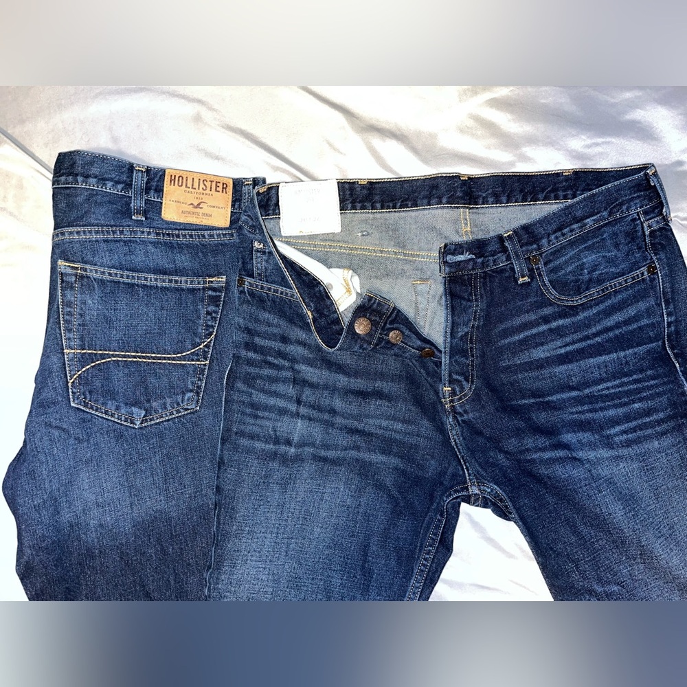 Hollister Men's Blue Jeans